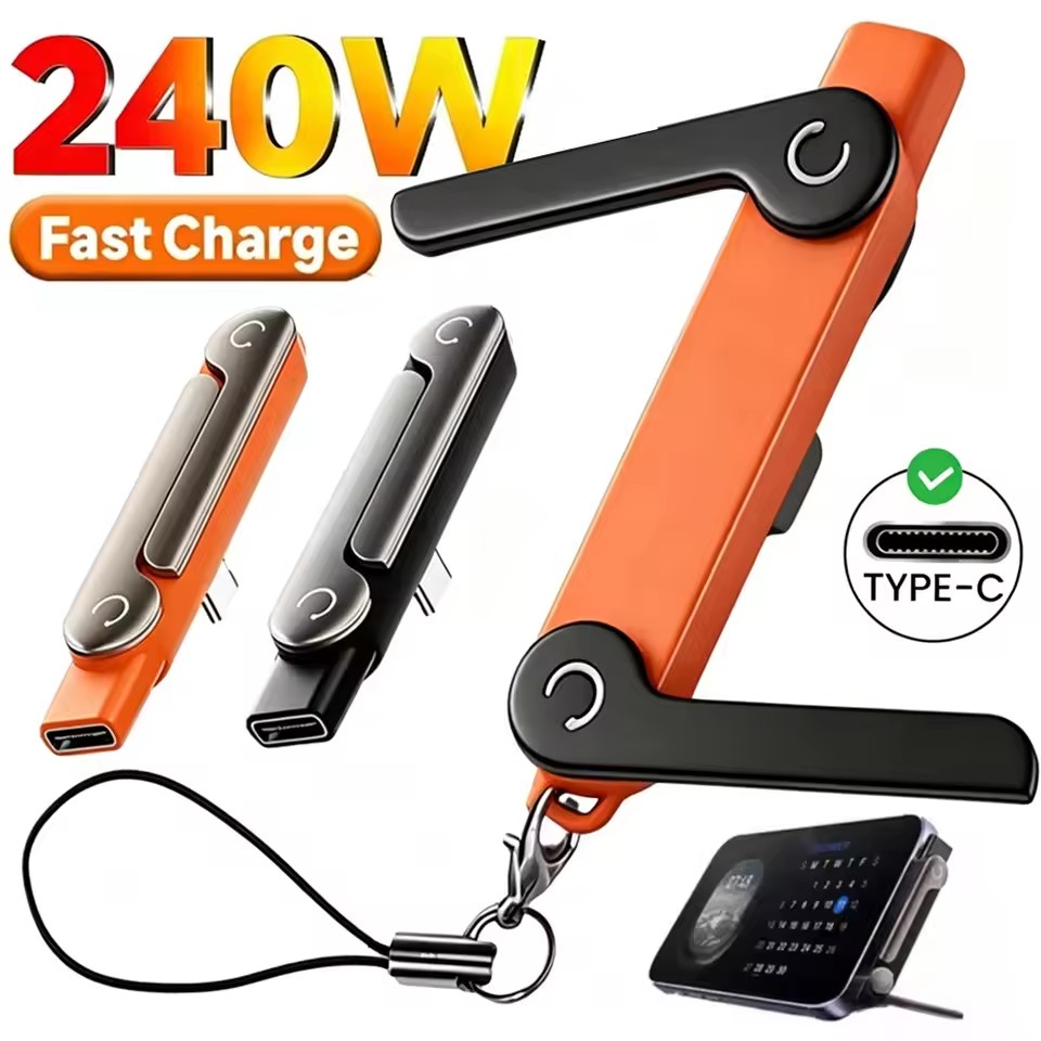 Usb C Cable - 1/2/3Pcs Type C Phone Charging Bracket