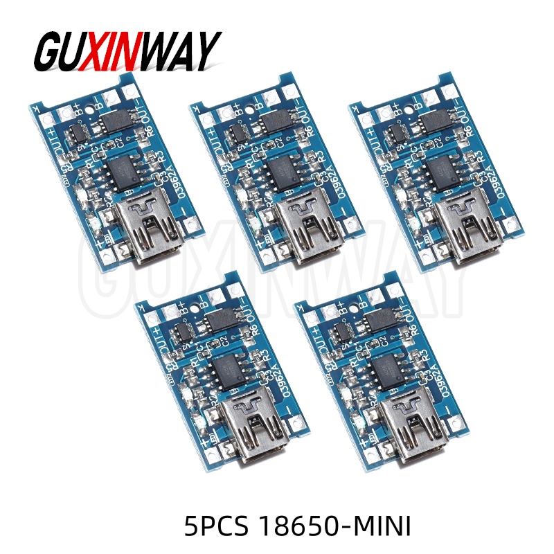Li Ion Charger Module - 5V 1A 18650 TP4056 Micro/Type-c/Mini Lithium