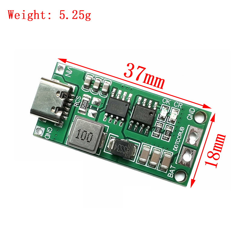 Multi-Cell 2S 3S 4S Type-C To  - Li Ion Charger Module 评论和价格