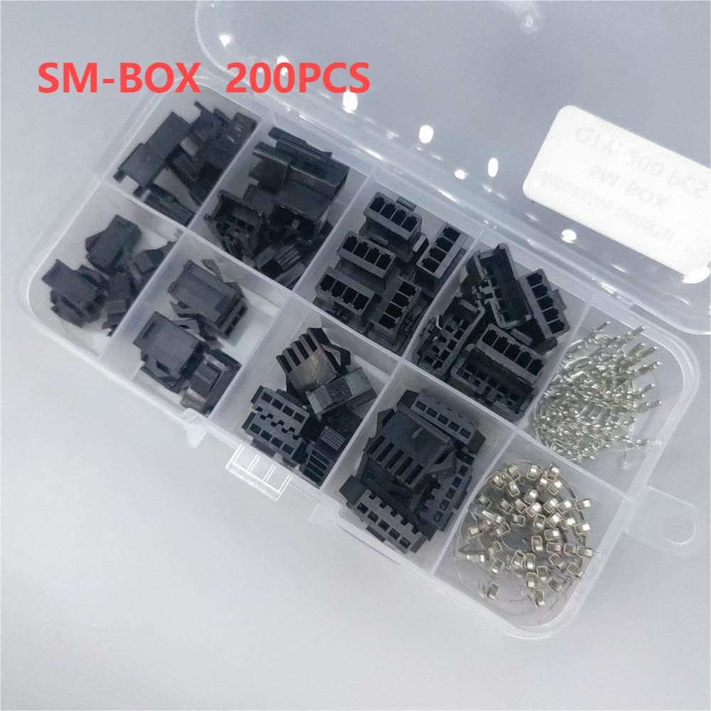200Pcs/Box 2.54mm Pitch JST SM - Jumper Wire Kit 评论和价格