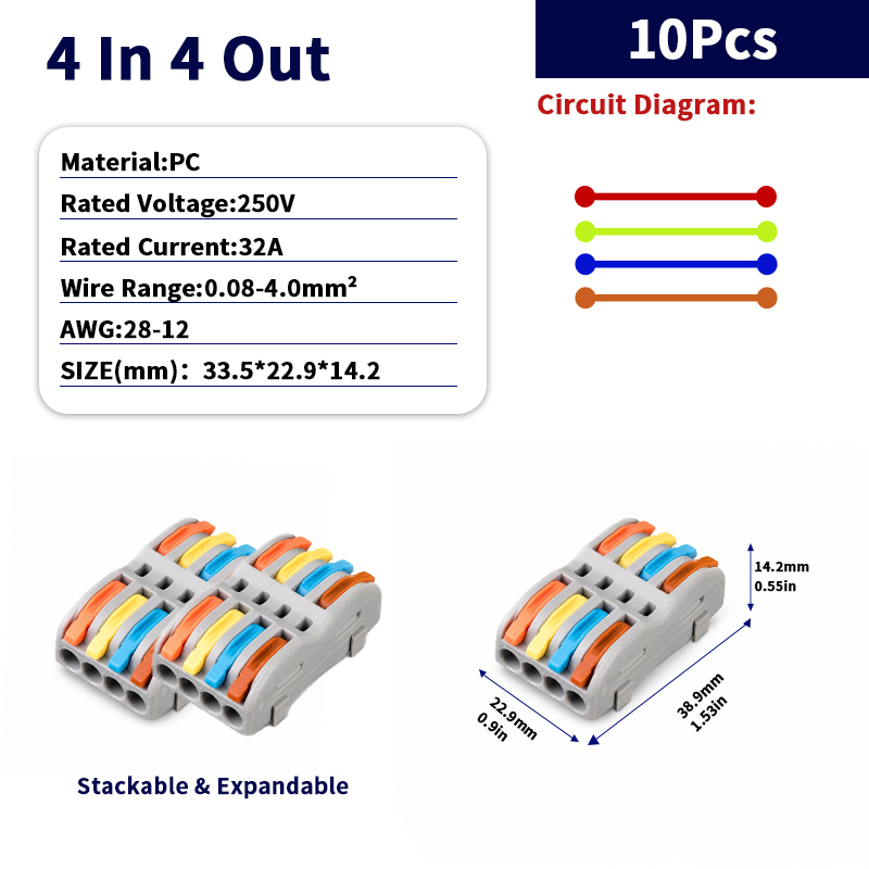 Electrical Wire Connector Asso - Screw Terminal Block 评论和价格