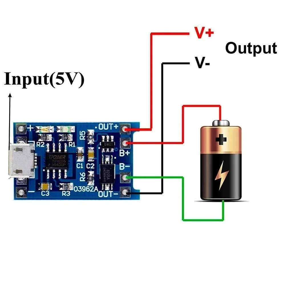 1-20PCS Type-c/Micro/Mini USB  - Li Ion Charger Module 评论和价格