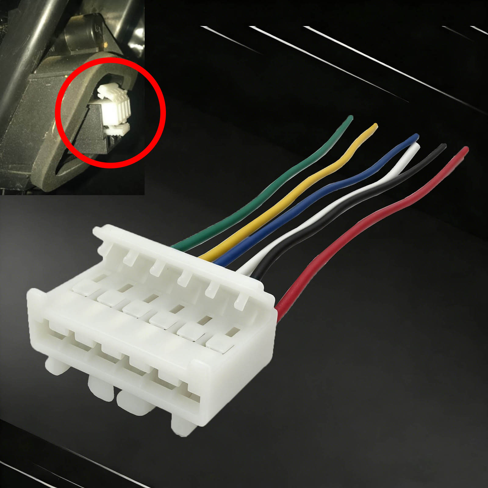 6pin Rear Tail Light Lamps Con - Jumper Wire Kit 评论和价格
