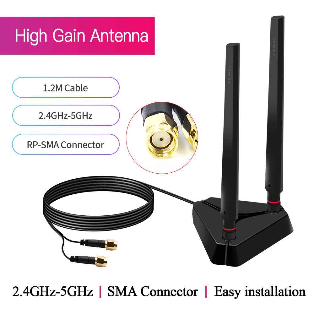 WiFi Antenna RP-SMA Male Conne - Ipex Connector 评论和价格