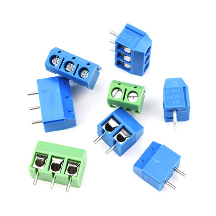20PCS KF301 2P 3P screw 5.0mm  - Screw Terminal Block 评论和价格