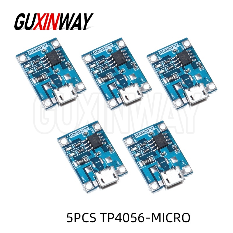 5V 1A 18650 TP4056 Micro/Type- - Li Ion Charger Module 评论和价格