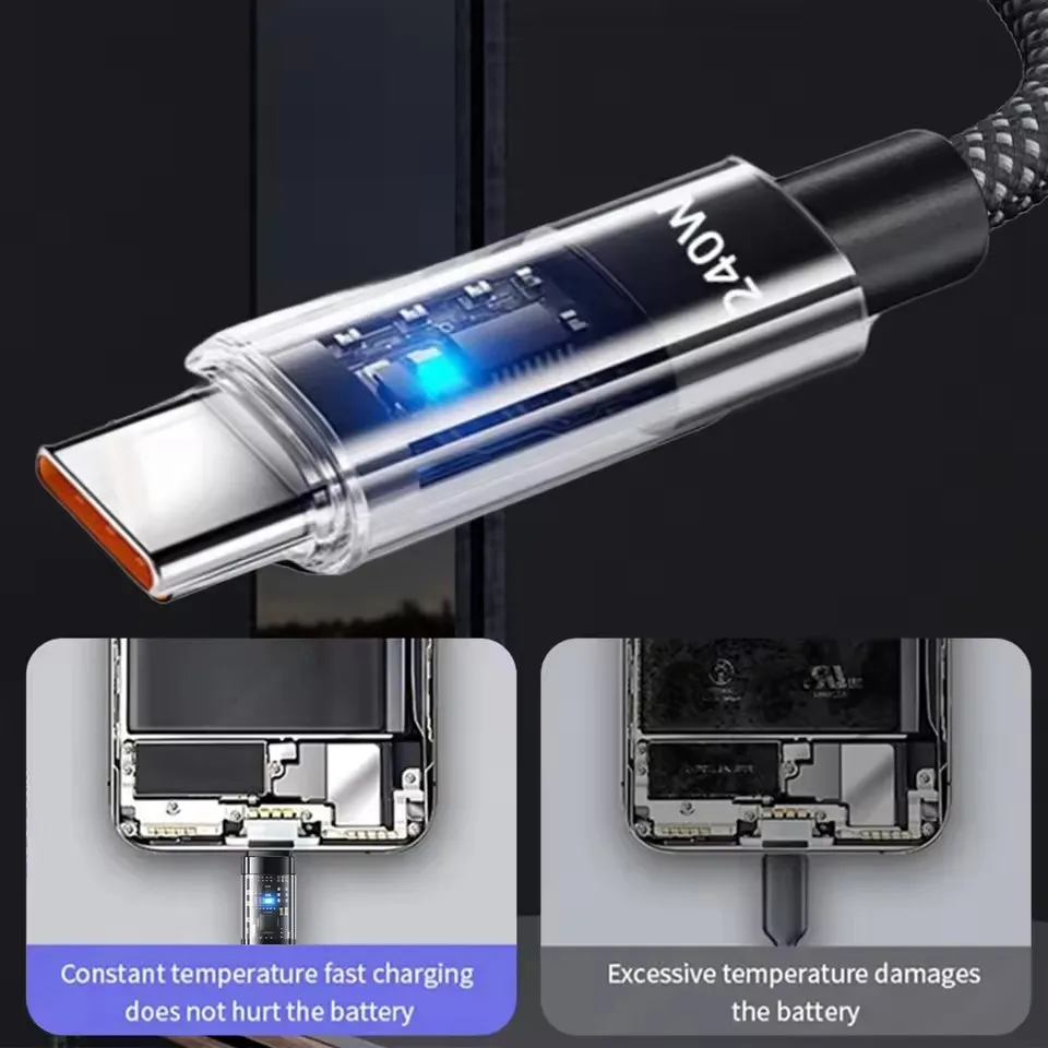 240W Nylon USB Type C Super Fa - Usb C Cable 评论和价格