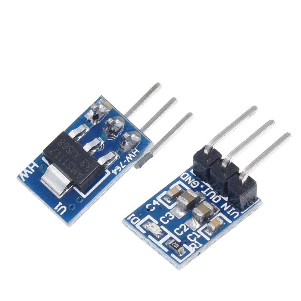 1/5/10PCS 5V to 3.3V For DC-DC - Ams1117 Module 评论和价格